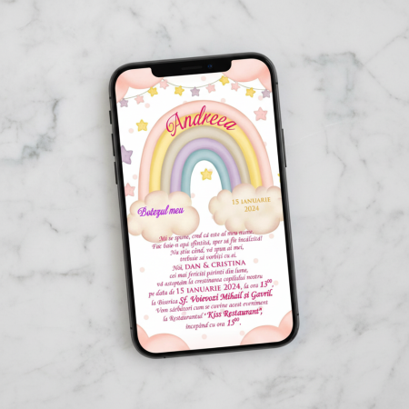 Invitatie electronica UNICORN DREAM PM114 [1]