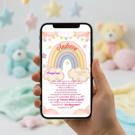 Invitatie electronica UNICORN DREAM PM114 [4]