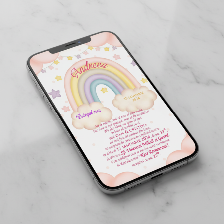 Invitatie electronica UNICORN DREAM PM114 [2]