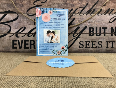 Invitatie FOTO - model Blue 2 [4]