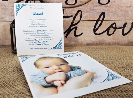 Invitatie FOTO - (model blue) [2]