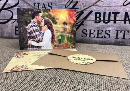 invitatii nunta FOTO - Invitatie FOTO - Sweet LOVE