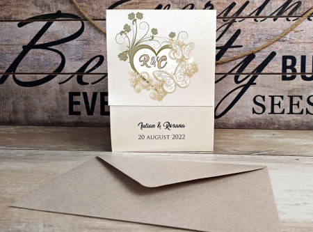 INVITATII NUNTA - Invitatie INIMIOARA