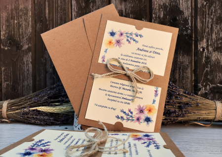 invitatie Lavanda Aquarela [2]