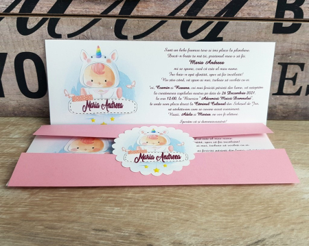 INVITATII BOTEZ - Invitatie Little Girl