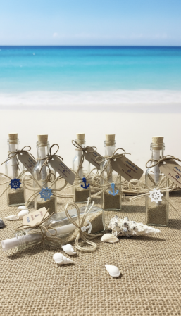 INVITATII BOTEZ - Invitatie Mesaj in Sticla