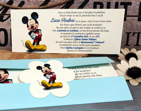 Invitatie - MICKEY MOUSE [4]