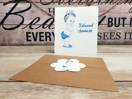 INVITATII BOTEZ - Invitatie Micul Print