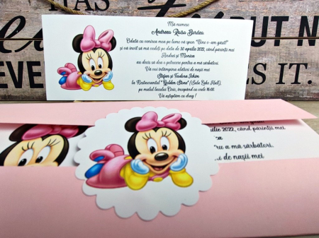 Invitatie Minnie Baby [1]