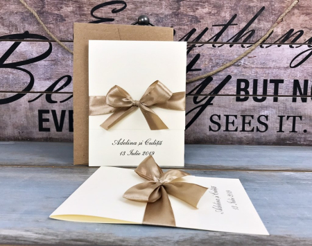 INVITATII NUNTA - Invitatie nunta M15