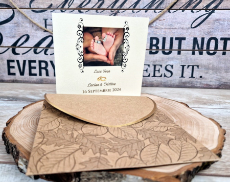 Invitatii Nunta & Botez - Invitatie NB Rings