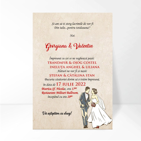 Invitatie nunta - Vintage Wedding [3]