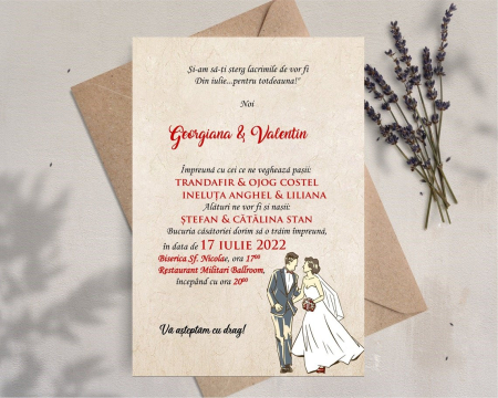 Invitatie nunta - Vintage Wedding [5]