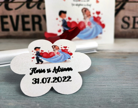 Invitatie papirus Funny Couple [3]