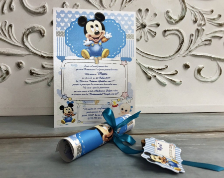 Invitatie papirus MICKEY MOUSE [5]