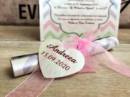 Invitatie papirus Micuta Sirena [3]