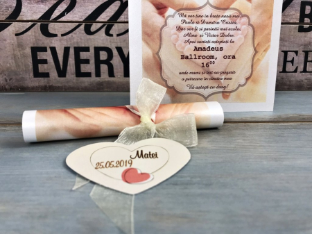 Invitatie papirus PICIORUSE [5]
