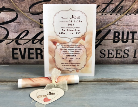 Invitatie papirus PICIORUSE [3]