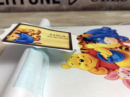 Invitatie papirus Winnie the Pooh [2]