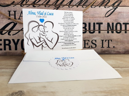 Invitatii Nunta & Botez - Invitatie Parinti Fericiti
