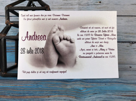 Invitatie - Picioruse Bebelus [1]