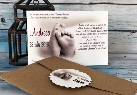 Invitatie - Picioruse Bebelus [3]