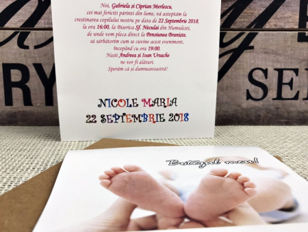 Invitatie Picioruse (model craft) [3]
