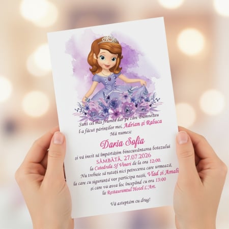 invitatie SOFIA THE FIRST