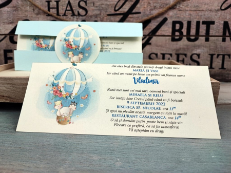 Invitatie - SWEET ELEPHANT BABY