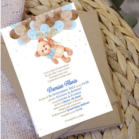 Invitatie - SWEET TEDDY [4]