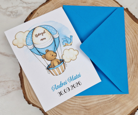 Invitatie - URSULET IN BALON [3]