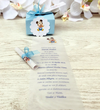 Invitatie vesela cu Mickey Mouse [3]