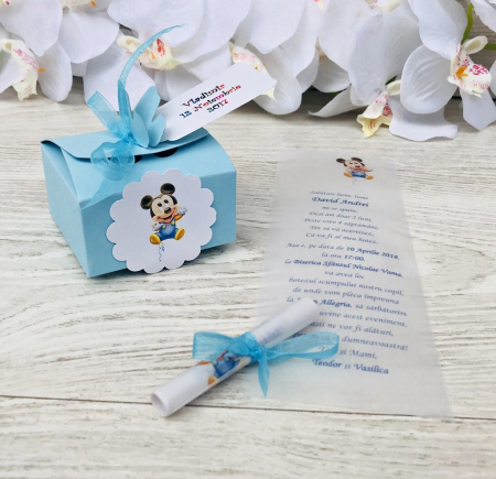 Invitatie vesela cu Mickey Mouse [4]
