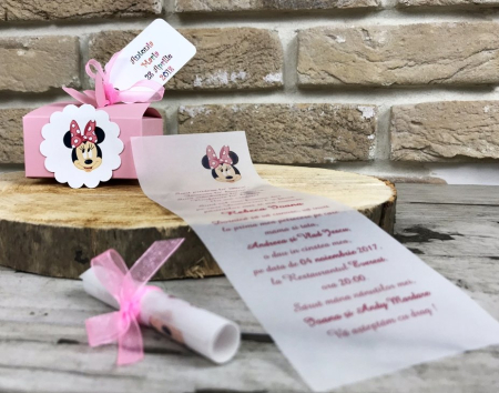 Invitatie vesela cu Minnie Mouse [1]