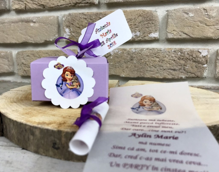 Invitatie vesela cu Printesa Sofia [4]