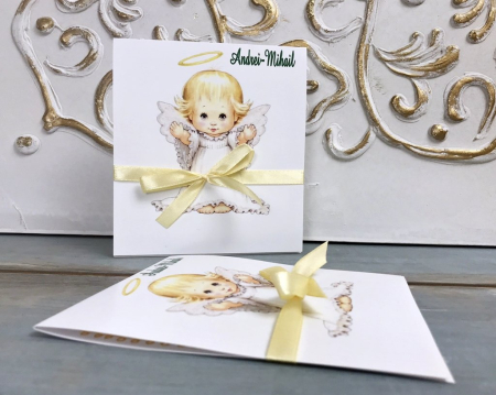 Invitatii Baby Angel [5]
