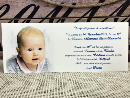 Invitatii foto Bebe B1 [1]