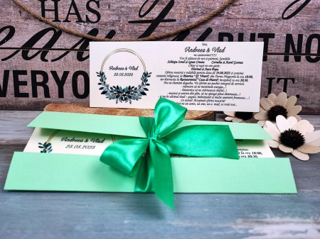 Invitatii nunta GREENERY WEDDING [5]