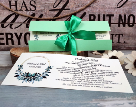 Invitatii nunta GREENERY WEDDING [1]