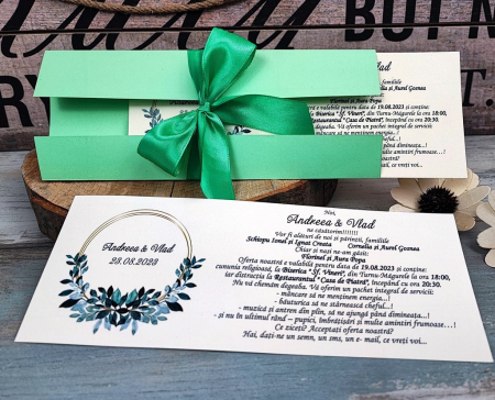 Invitatii nunta GREENERY WEDDING [2]