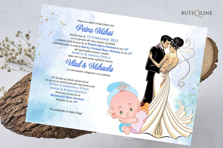 Invitatii nunta si botez PM56 [4]