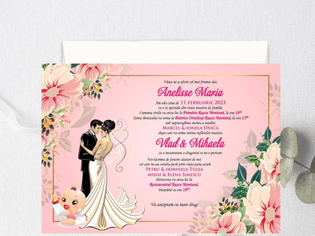 Invitatii nunta si botez PM57 [3]