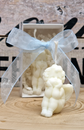 NUNTA - Lumanare INGERAS funda blue