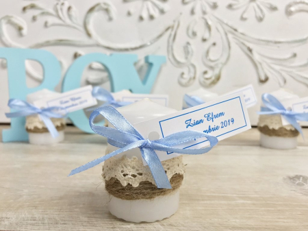 Marturii BOTEZ - Lumanare traditionala (4 cm x 9 cm)