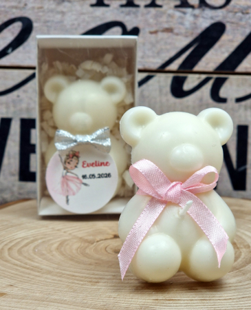 PASTE - LUMANARE URSULET ROZ