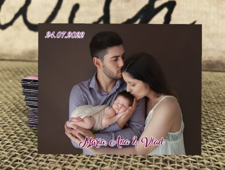 Magneti BOTEZ - Magnet foto HAPPY FAMILY