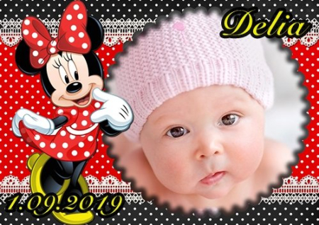 Magneti Petrecerea MINNIE MOUSE [1]