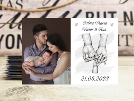 Magneti BOTEZ - Magnet Magnet foto Our Family