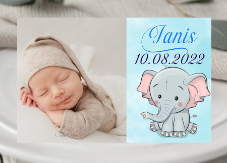 Magneti BOTEZ - Magneti Bebe Elefantel