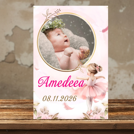 BOTEZ - Magneti botez  BALERINA